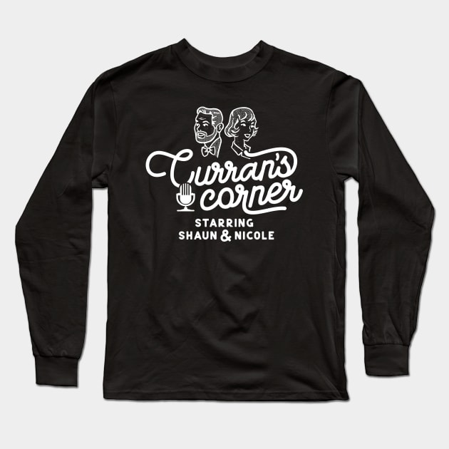 Curran's Corner | Dark Shirt Long Sleeve T-Shirt by designbystasia